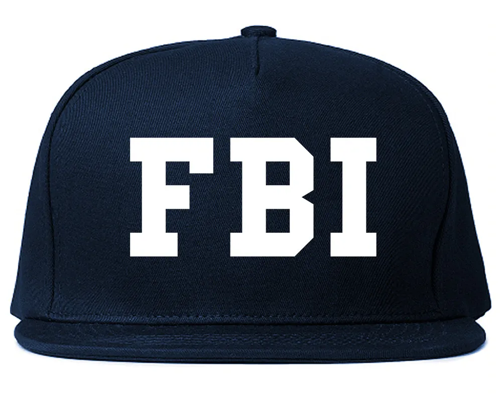 FBI Law Enforcement Mens Snapback Hat